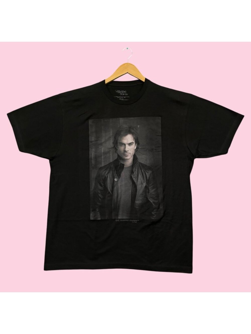 The Vampire Diaries Damon Salvatore Poster Tee XL